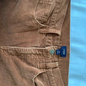 J.Crew Straigt Leg Brown Corduroy Pants